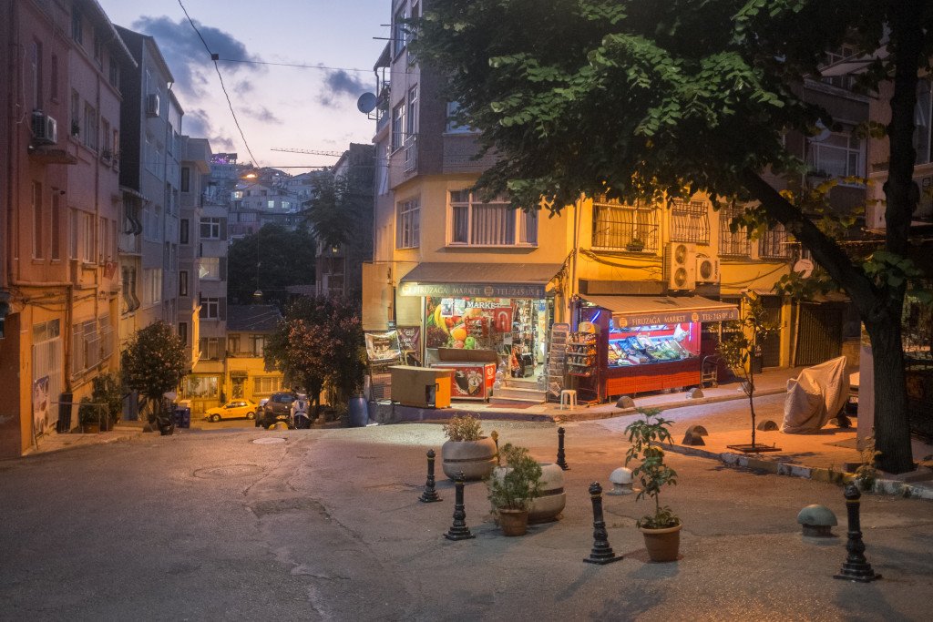 A shop in the Taksim district of Istanbul, Turkey.